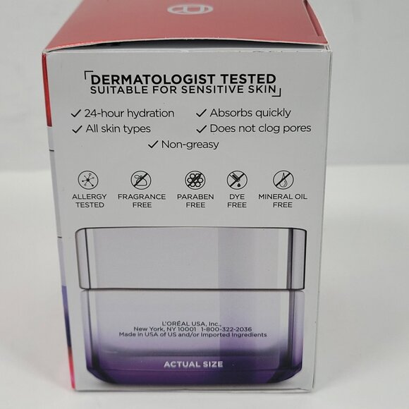 LOreal Paris Revitalift Derm Intensives Micro Hyaluronic Acid Cream 1.7 Oz NIB - Picture 3 of 5